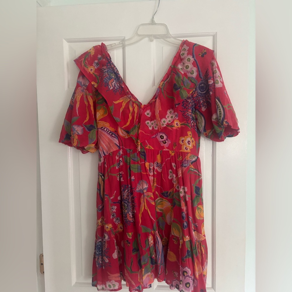 Bananas Red Scorpio Dress Medium